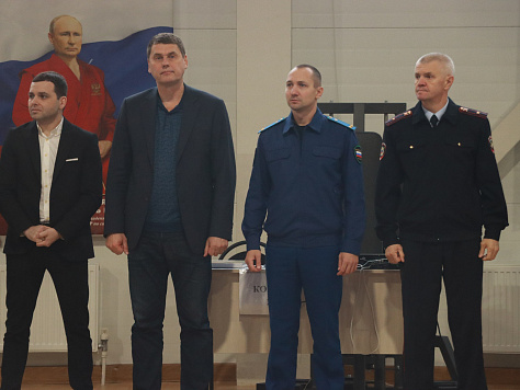 Работники прокуратуры Каневского района приняли участие в открытии турнира по вольной борьбе 
